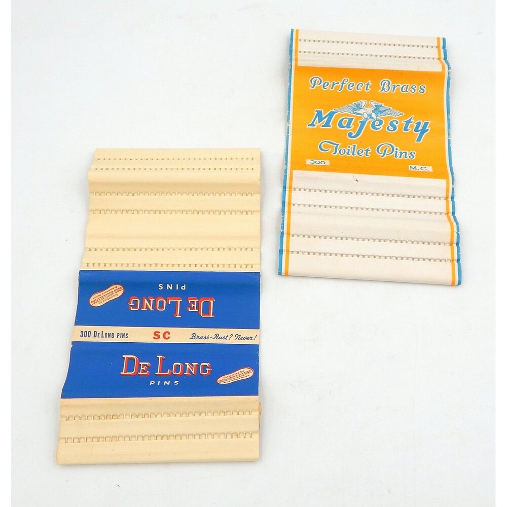 Majesty & DeLong Brass Toilet 1-1/4 Inch Pins 300 Each Good Housekeeping